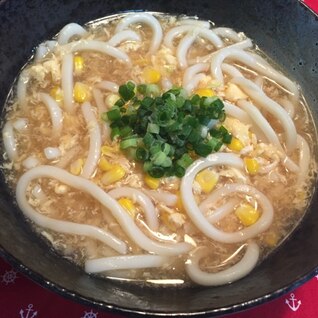 岡崎の味！とろとろもろこしうどん